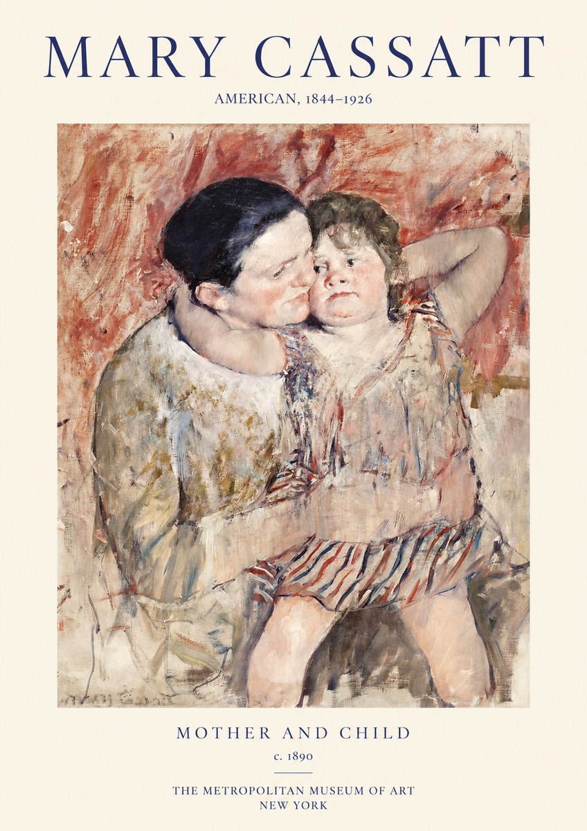 Mary Cassatt Mother and Child II No1 - Juliste