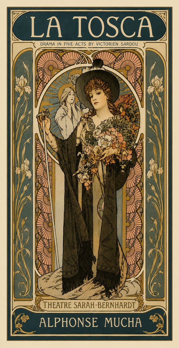 Mucha La Tosca No4 - Juliste