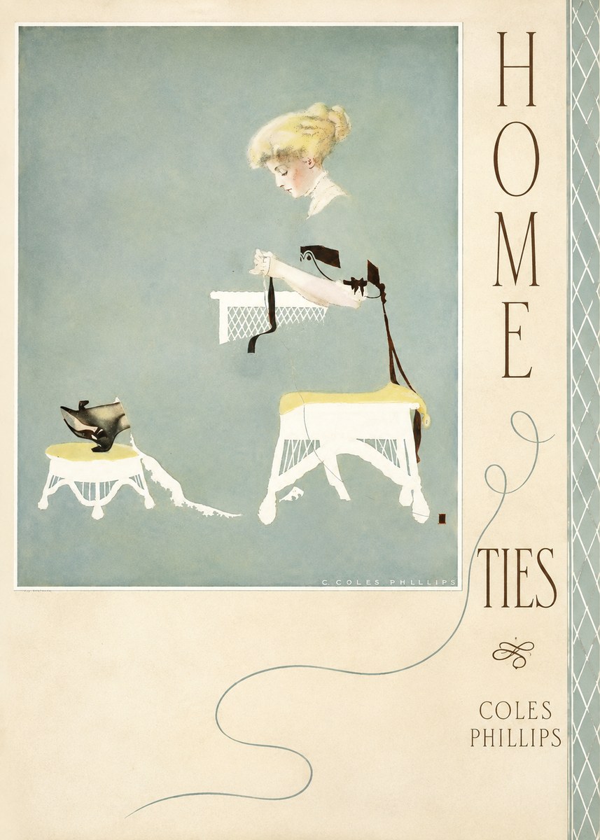 Coles Phillips Home Ties No4 - Juliste