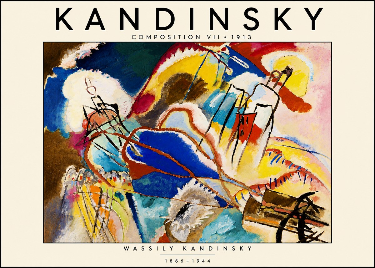 Kandinsky Composition Vii I No4 - Juliste
