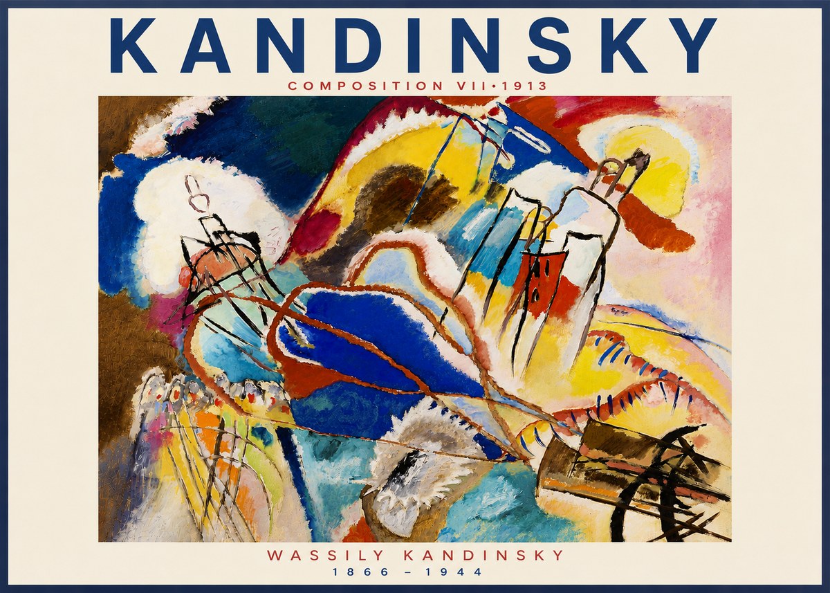 Kandinsky Composition Vii I No5 - Juliste