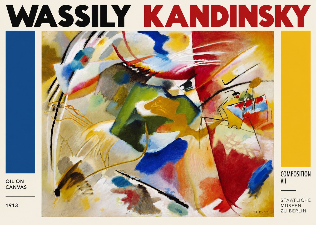 Kandinsky Composition Vii II No4 - Juliste
