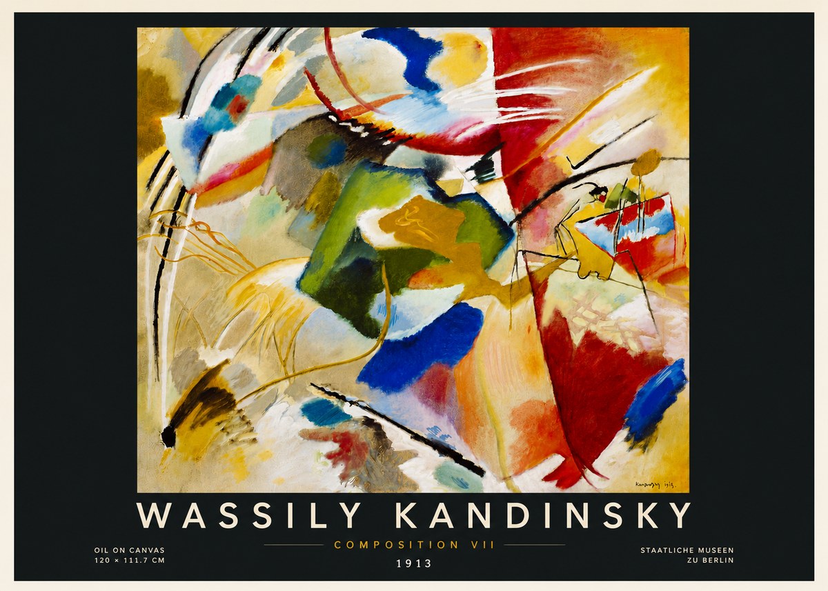 Kandinsky Composition Vii II No6 - Juliste