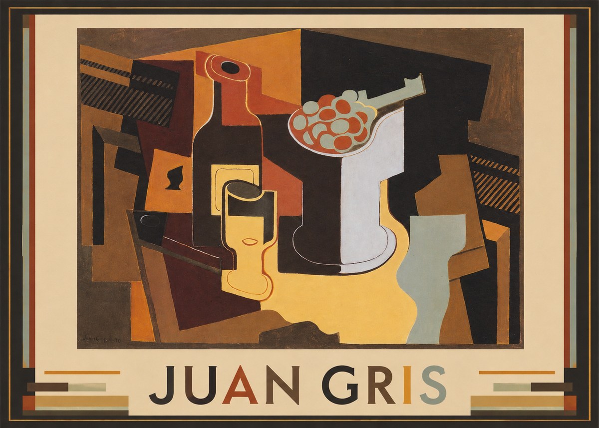 Juan Gris Juan Gris I No5 - Juliste