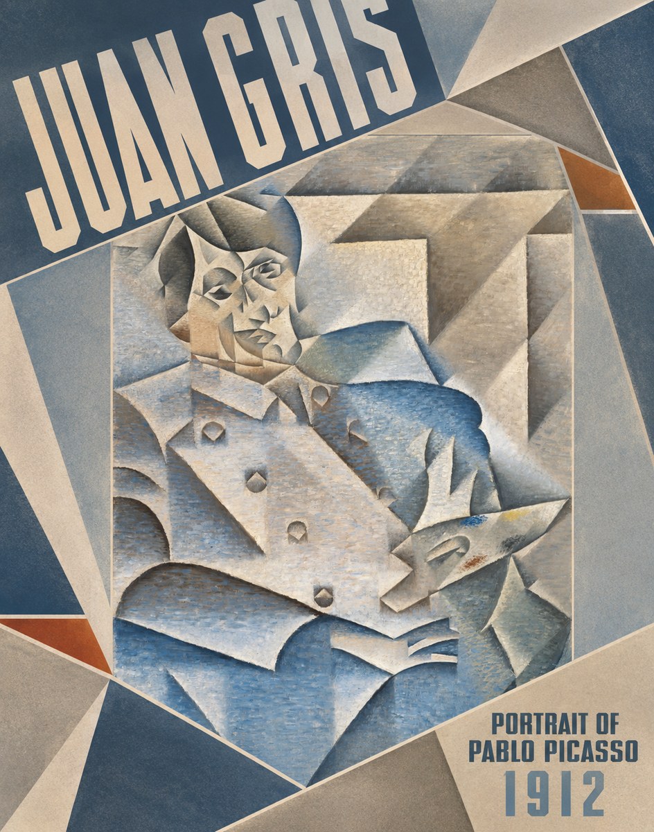 Juan Gris Portrait of Pablo Picasso No4 - Juliste