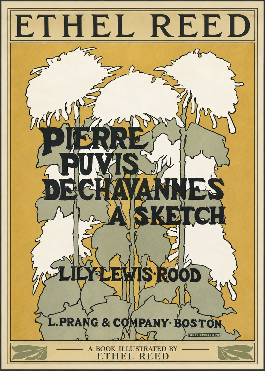 Ethel Reed Pierre Puvis De Chavannes a Sketch No1 - Juliste