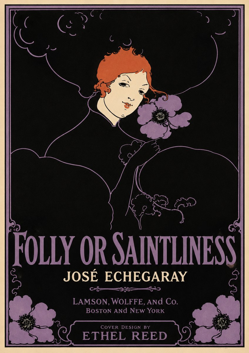 Ethel Reed Folly or Saintliness No2 - Juliste