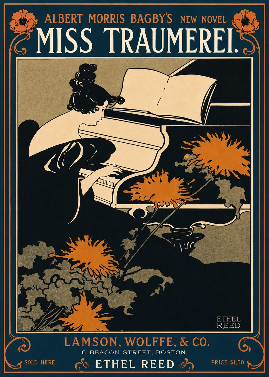 Ethel Reed Miss Traumerei. No4 - Juliste