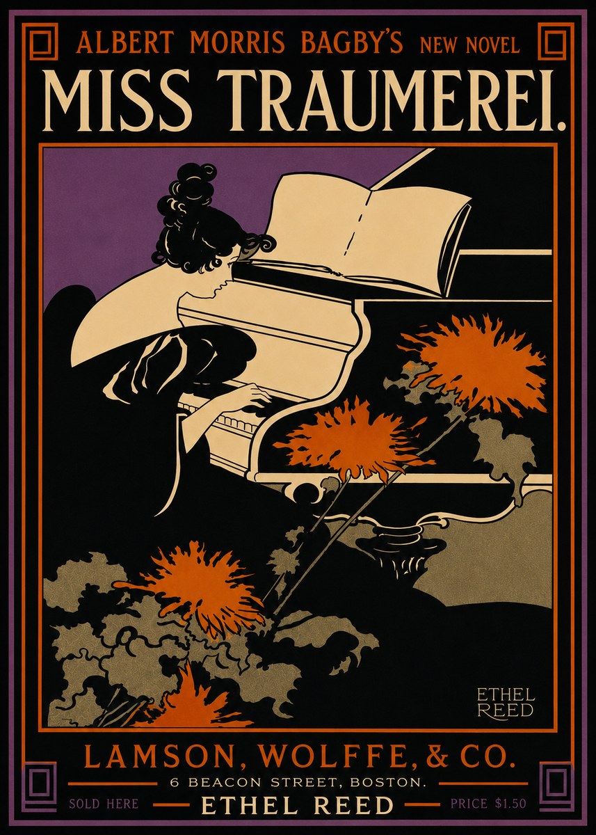Ethel Reed Miss Traumerei. No5 - Juliste