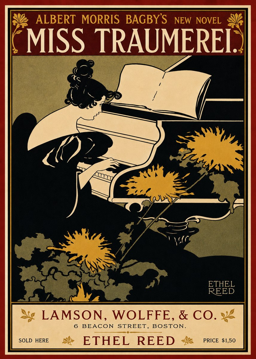Ethel Reed Miss Traumerei. No6 - Juliste