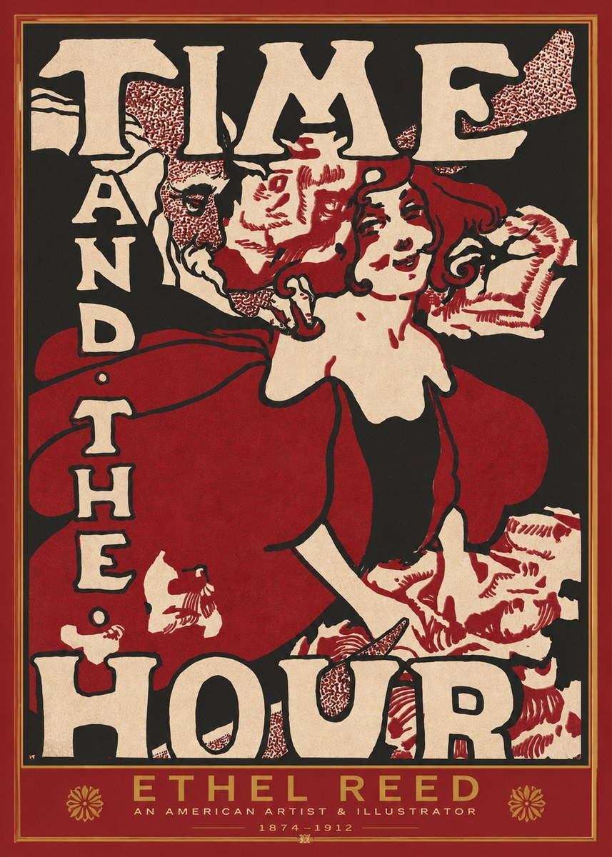 Ethel Reed Time and the Hour No2 - Juliste