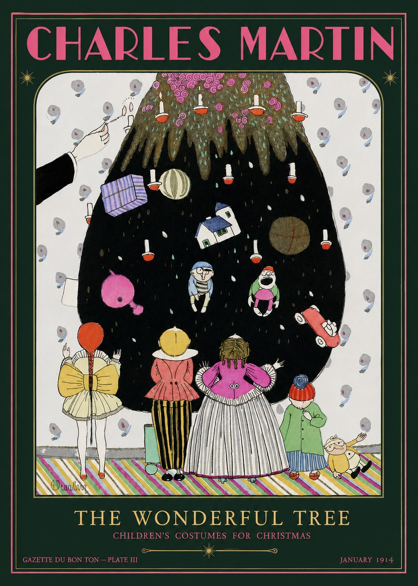 Charles Martin The Wonderful Tree No2 - Juliste