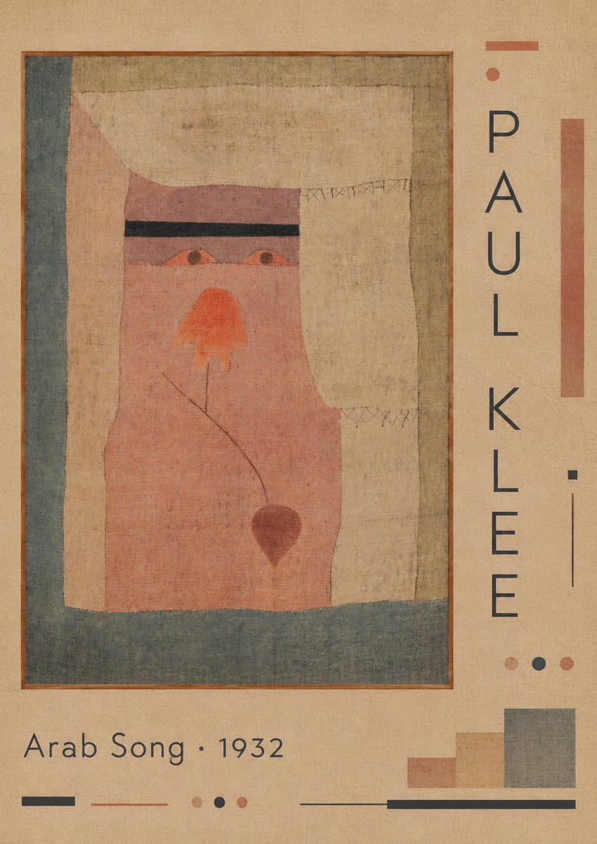 Paul Klee Arab Song No2 - Juliste