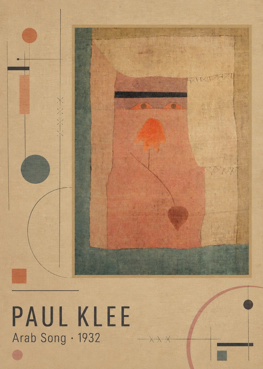Paul Klee Arab Song No3 - Juliste