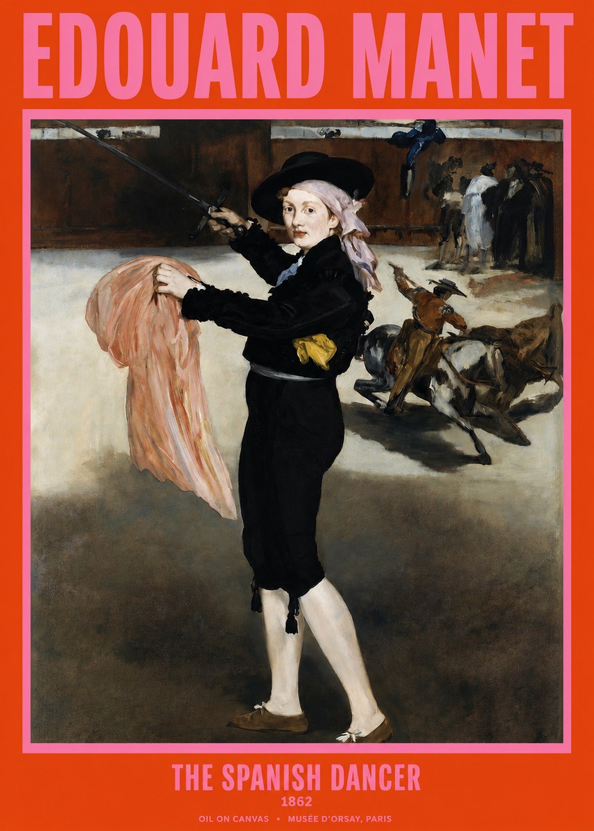 Édouard Manet The Little Bullfighter No3 - Juliste