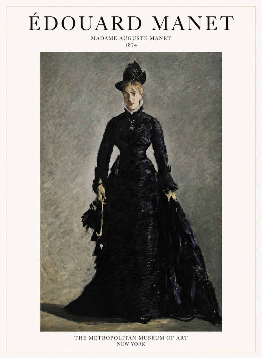 Édouard Manet Madame Auguste Manet No1 - Juliste