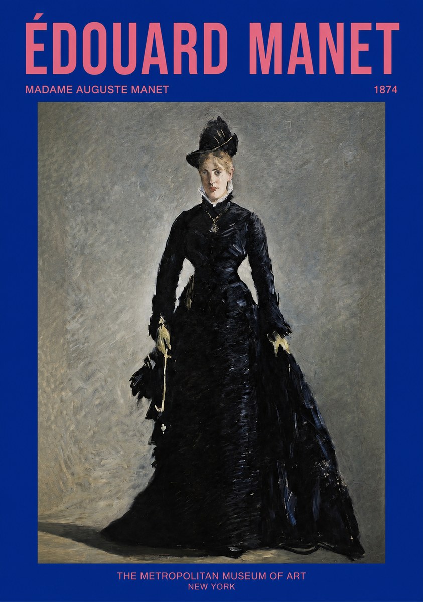 Édouard Manet Madame Auguste Manet No2 - Juliste