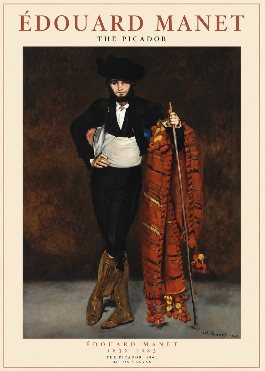 Édouard Manet The Picador No1 - Juliste