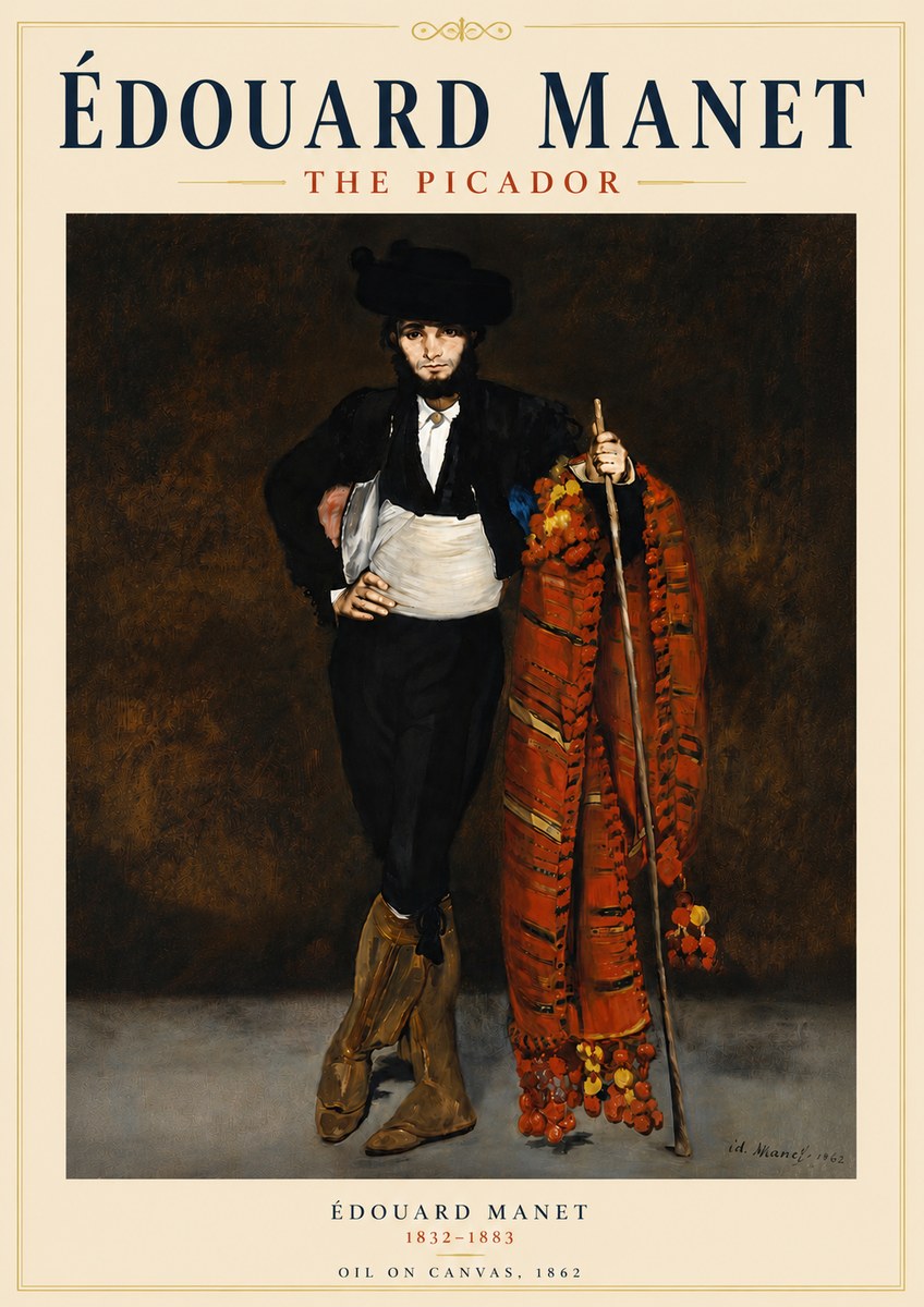 Édouard Manet The Picador No4 - Juliste