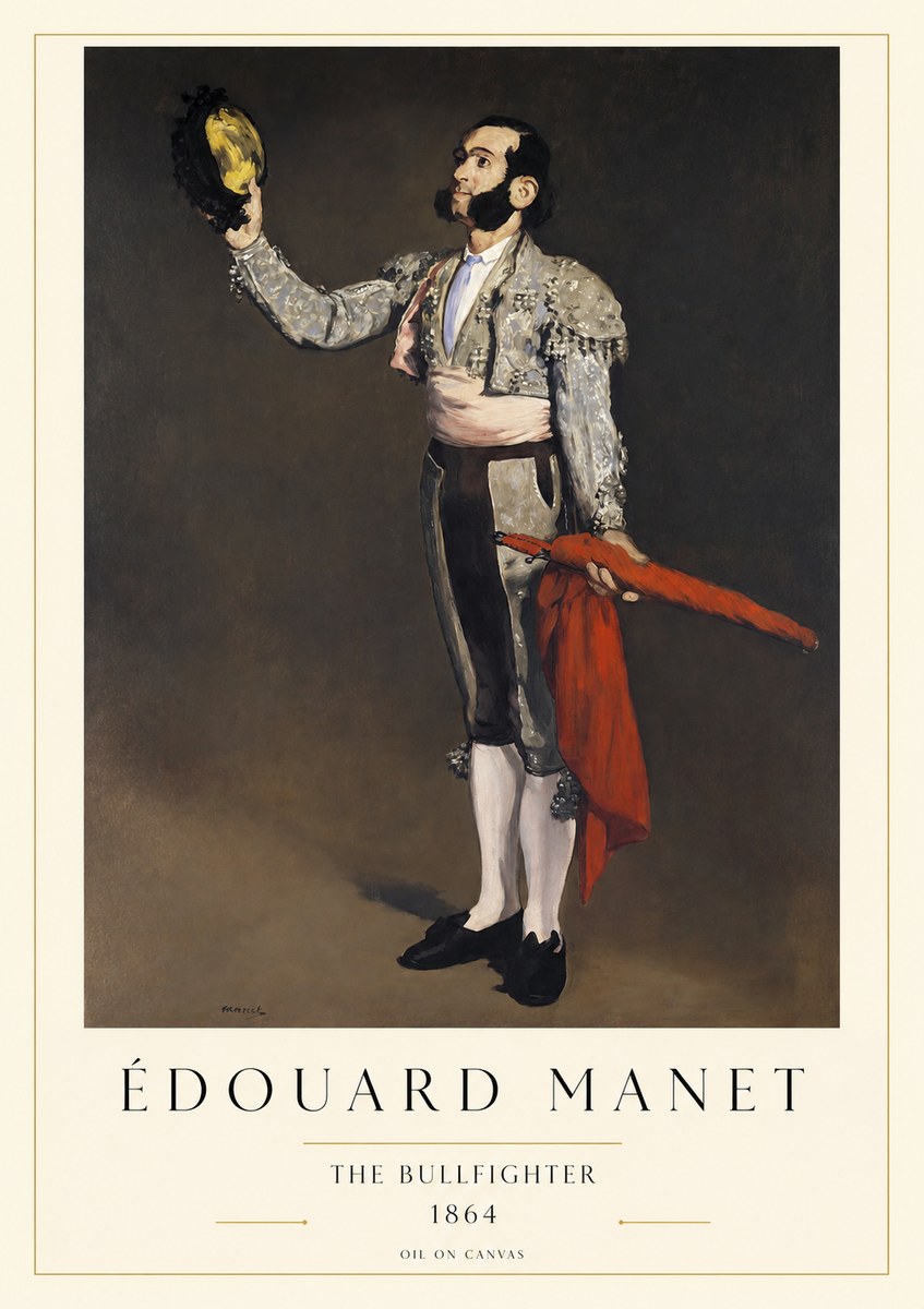 Édouard Manet The Bullfighter No1 - Juliste