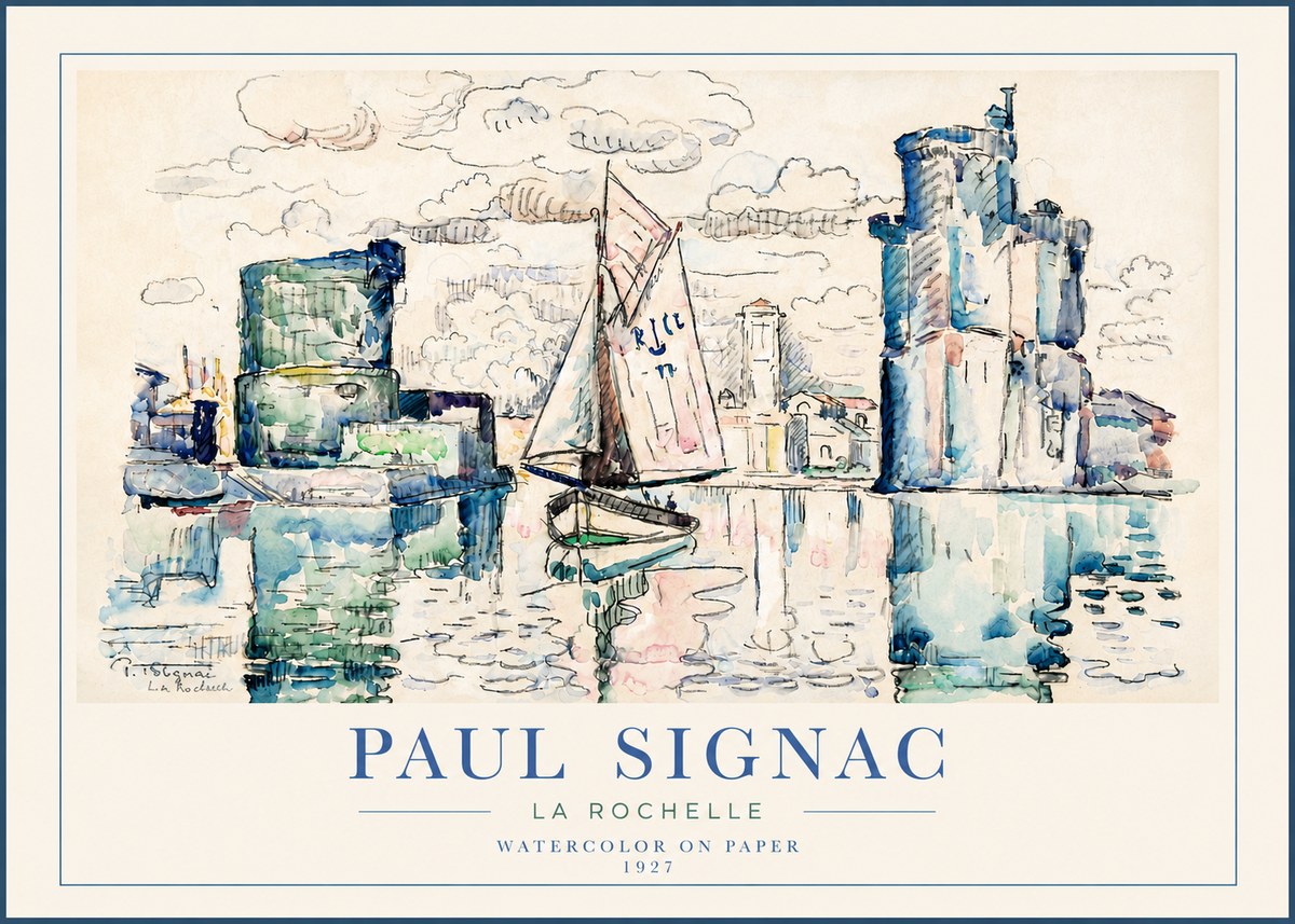 Signac La Rochelle II No5 - Juliste