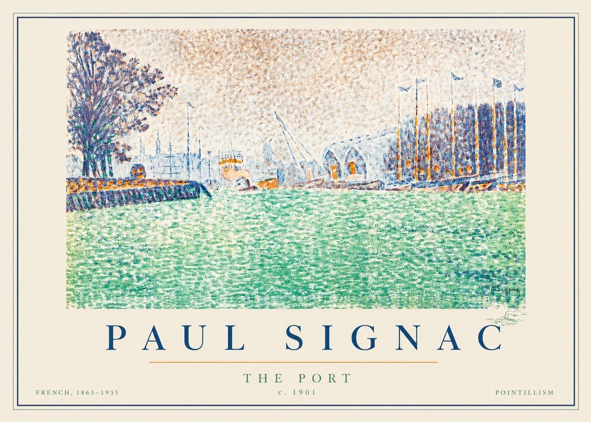 Signac The Port II No2 - Juliste