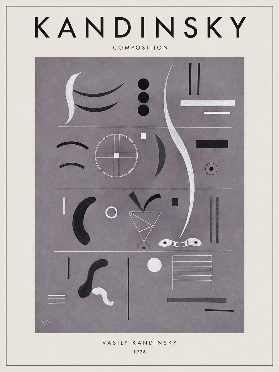 Kandinsky Composition I No1 - Juliste