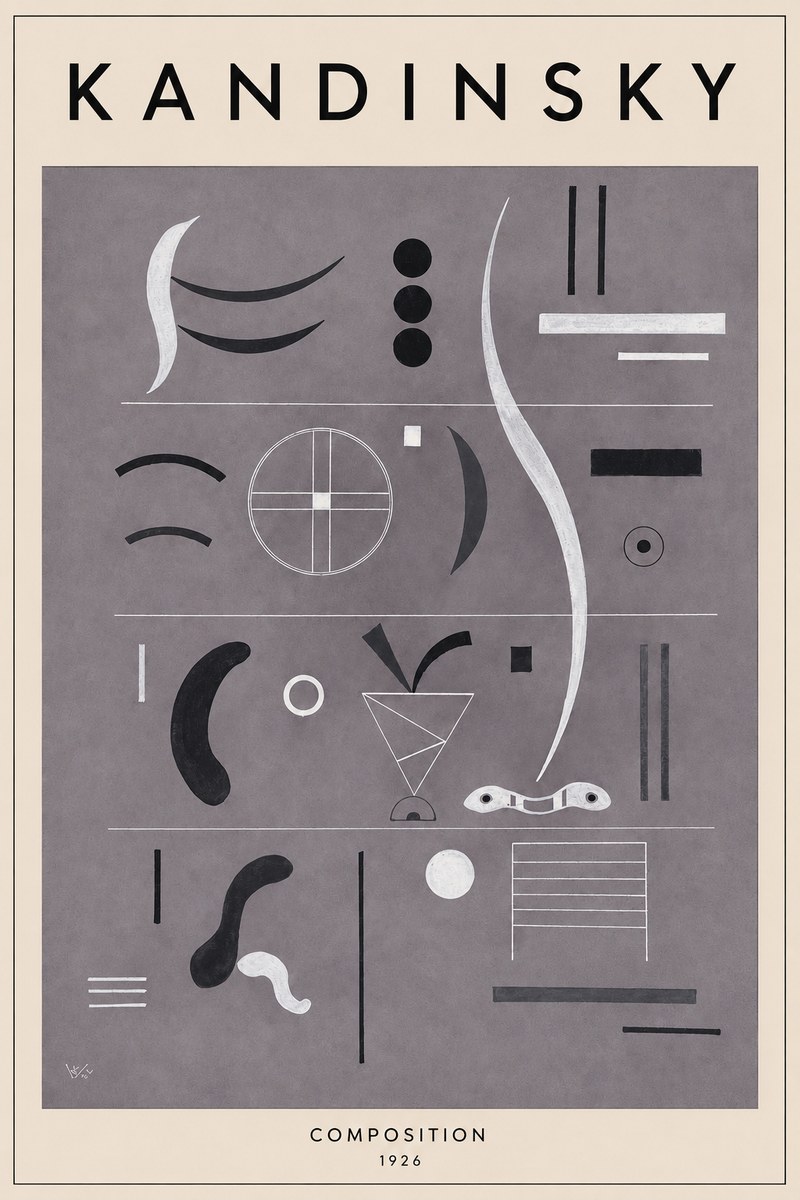 Kandinsky Composition I No2 - Juliste