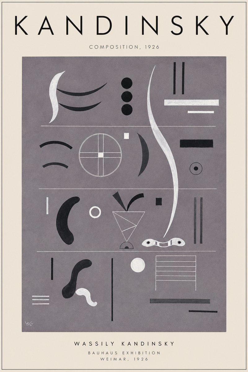 Kandinsky Composition I No3 - Juliste