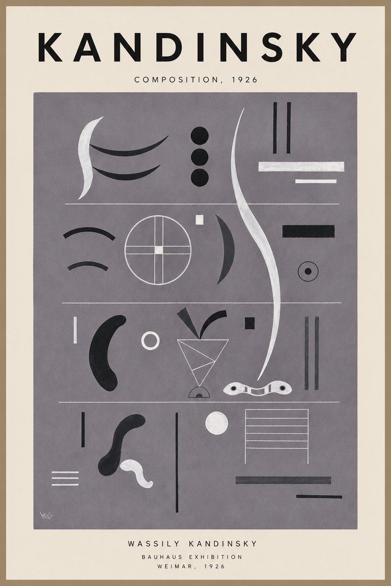 Kandinsky Composition I No5 - Juliste