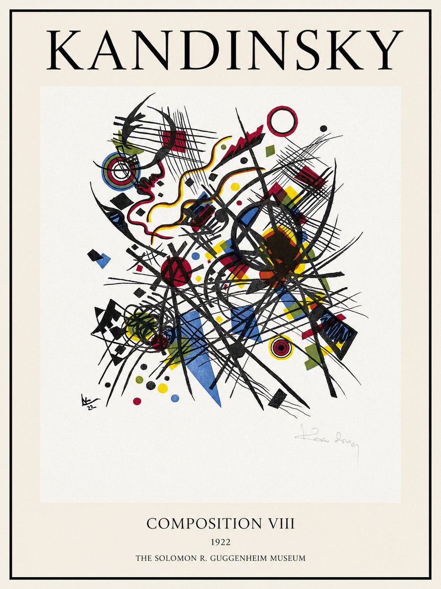 Kandinsky Composition Viii No1 - Juliste