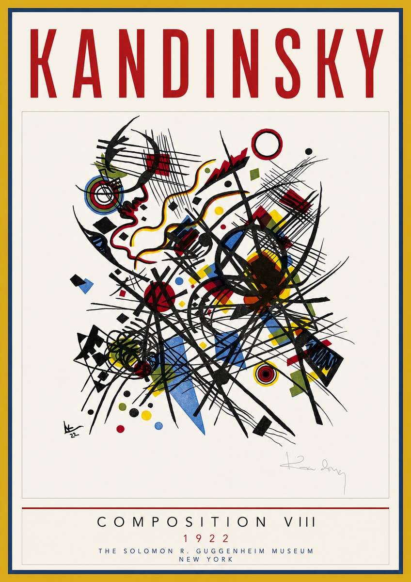 Kandinsky Composition Viii No5 - Juliste