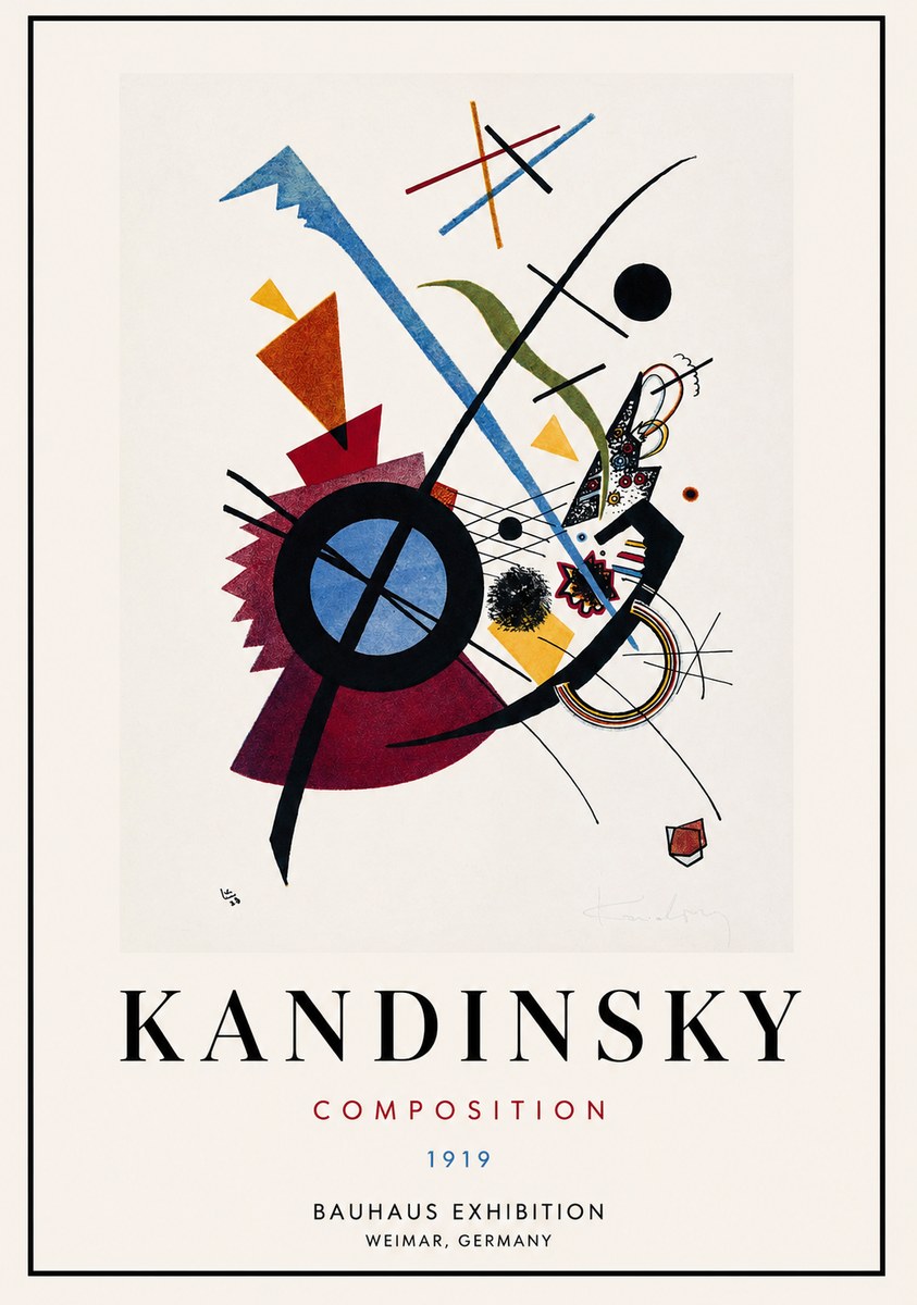 Kandinsky Composition II No1 - Juliste
