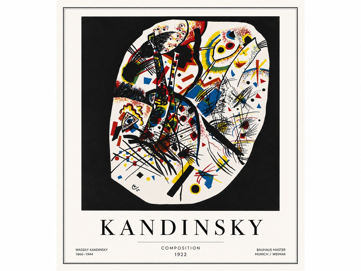 Kandinsky Composition 1922 No5 - Juliste