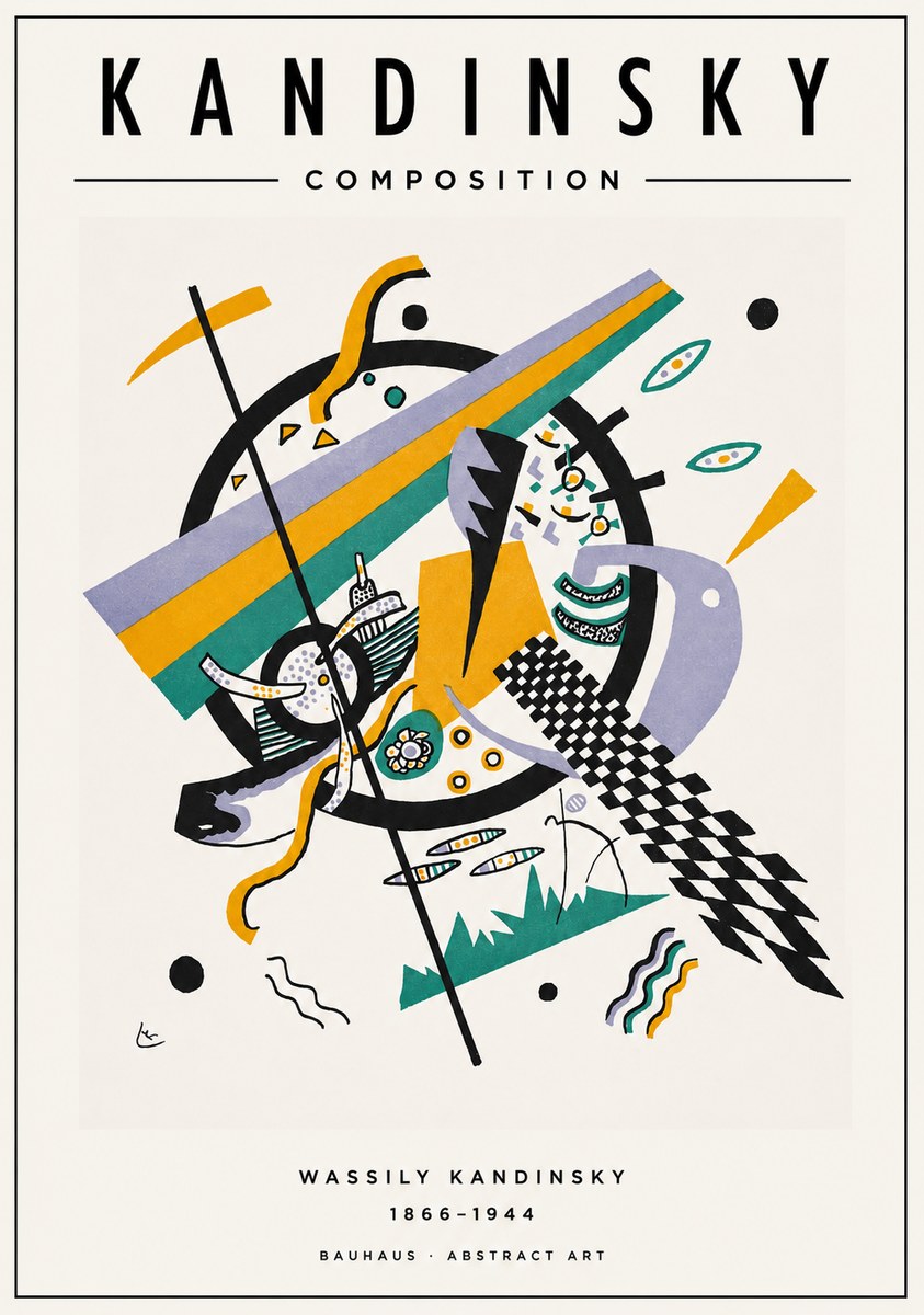 Kandinsky Composition III No1 - Juliste