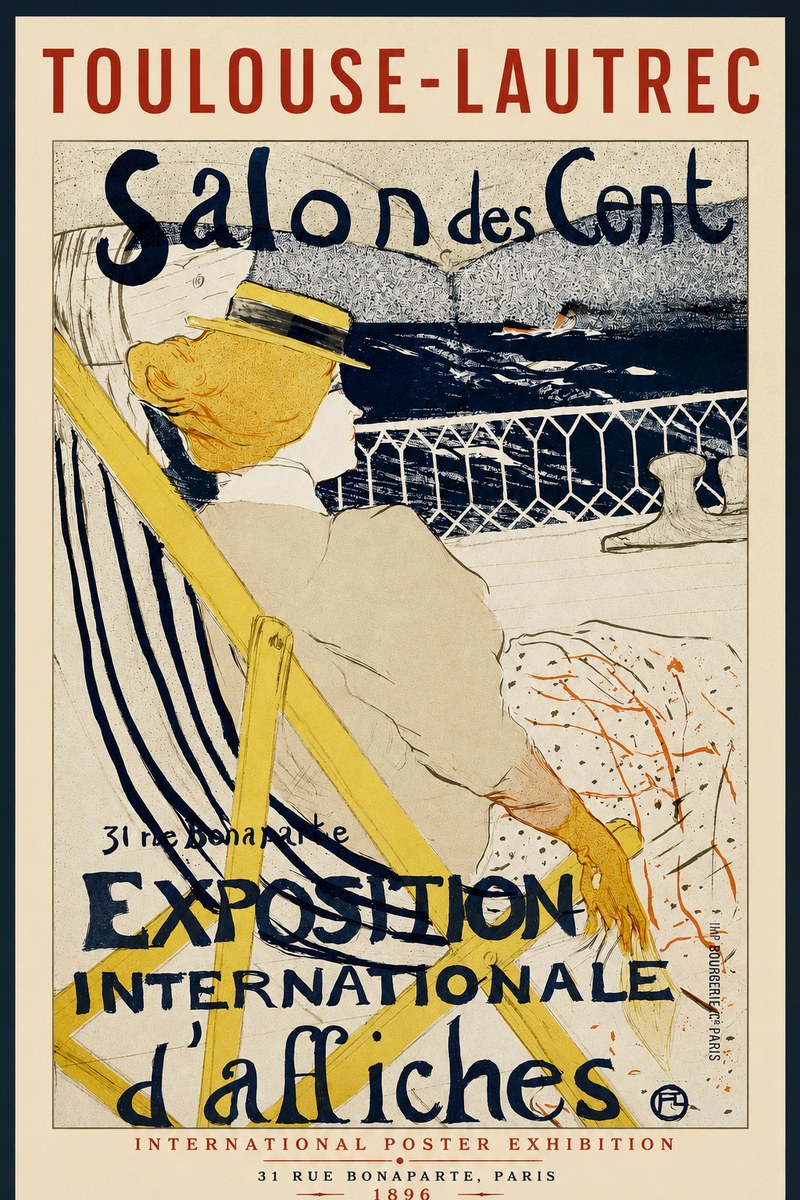 Toulouse-Lautrec Salon Des Cent No2 - Juliste