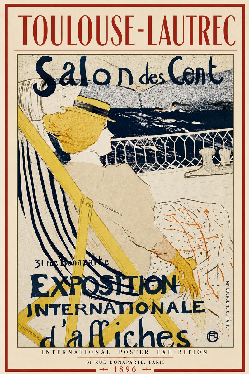 Toulouse-Lautrec Salon Des Cent No4 - Juliste