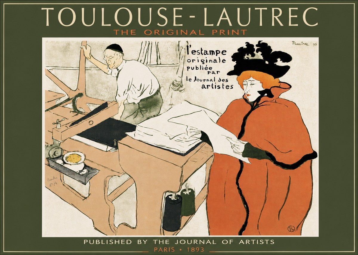 Toulouse-Lautrec L'estampe Originale No3 - Juliste