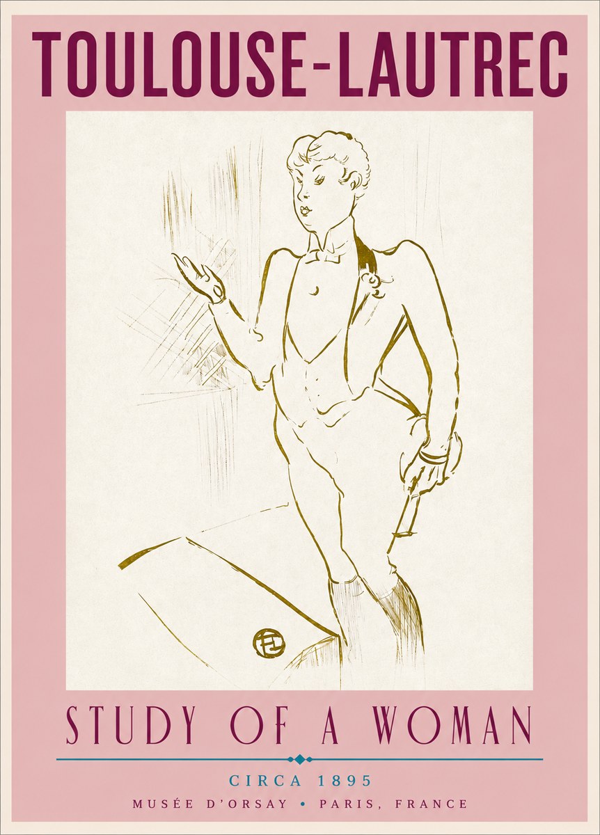 Toulouse-Lautrec The Poet of Parisian Life No4 - Juliste