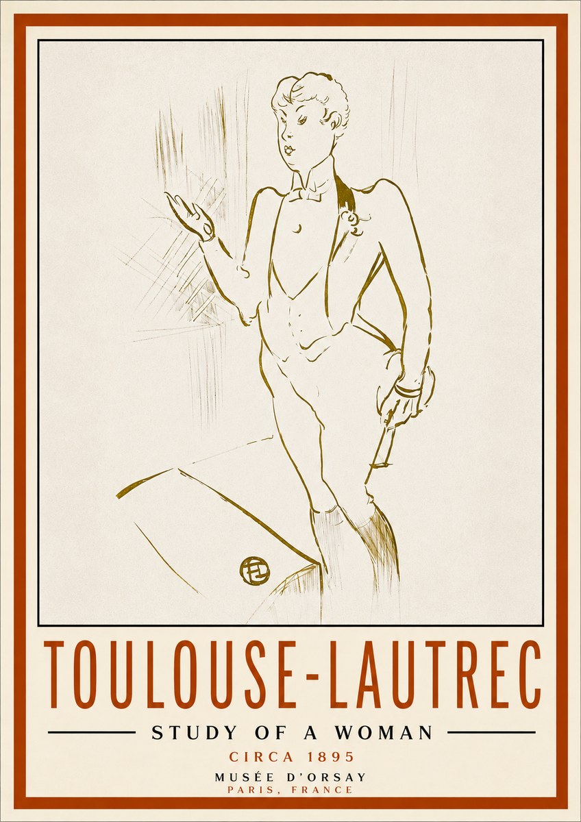 Toulouse-Lautrec The Poet of Parisian Life No6 - Juliste