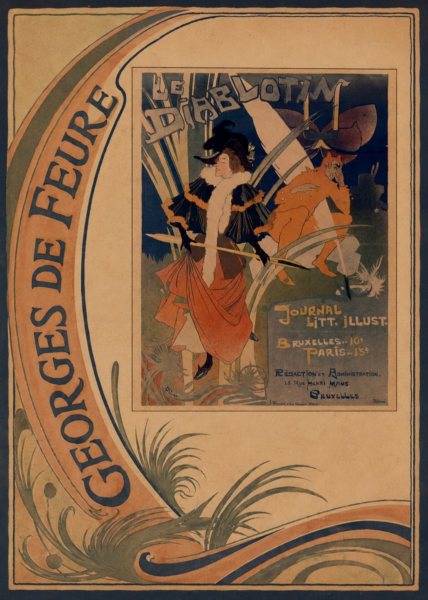 Georges de Feure Le Diablotin I No2 - Juliste