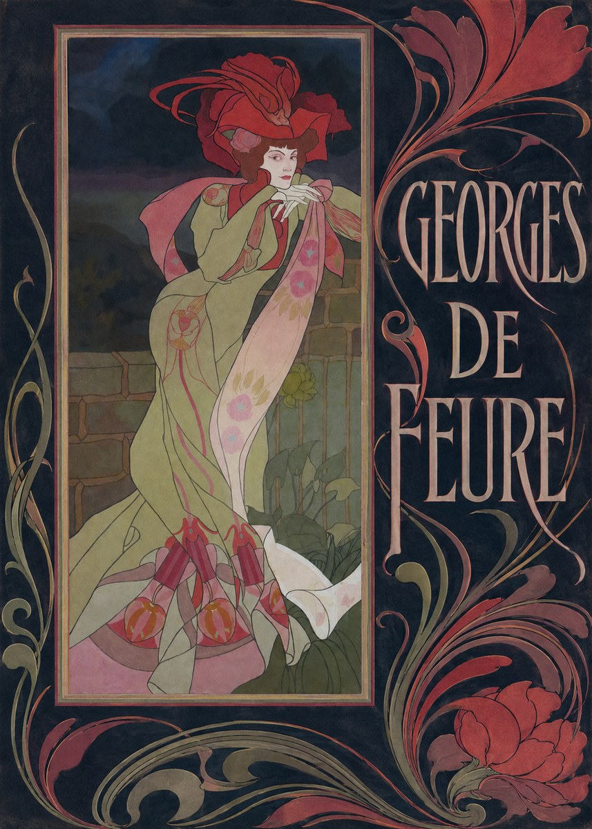 Georges de Feure Georges De Feure I No4 - Juliste