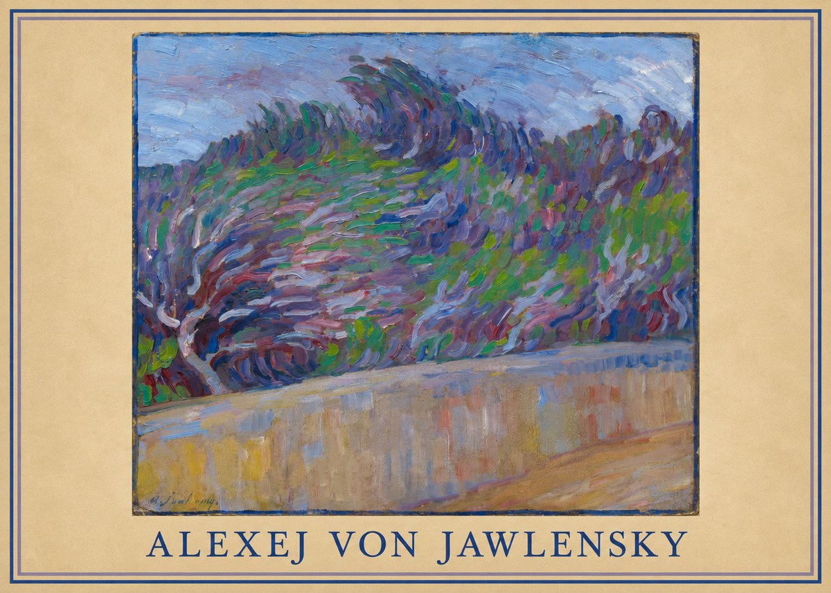 Alexej von Jawlensky Windy Landscape No4 - Juliste