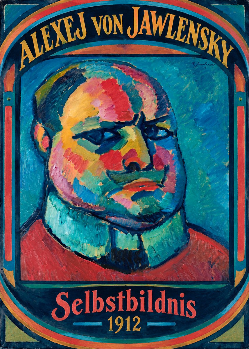 Alexej von Jawlensky Selbstbildnis No5 - Juliste