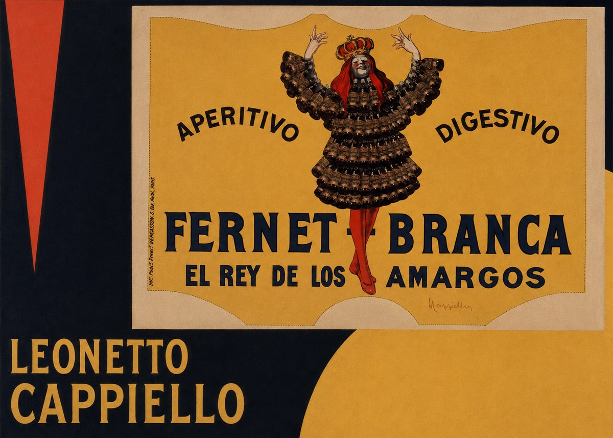 Leonetto Cappiello Fernet Branca No5 - Juliste