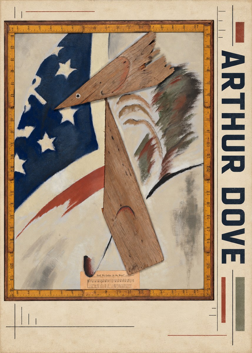 Arthur Dove The Flag No3 - Juliste