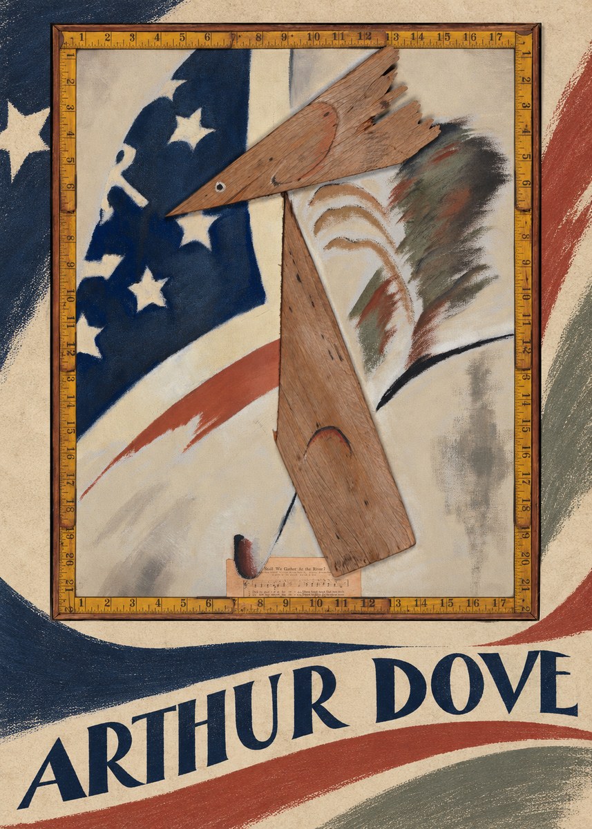 Arthur Dove The Flag No4 - Juliste