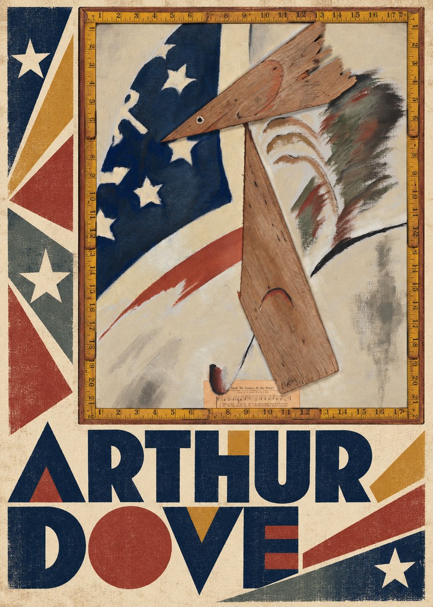 Arthur Dove The Flag No6 - Juliste
