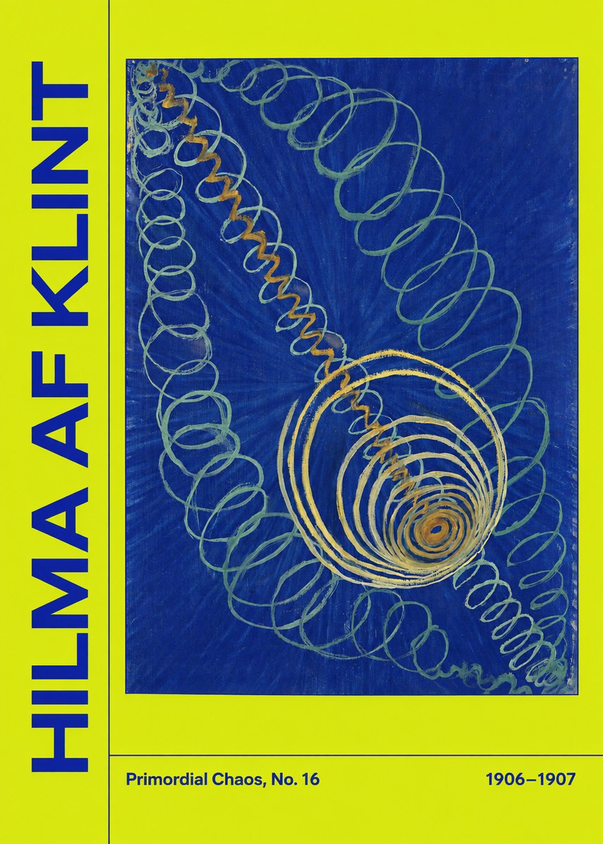 Hilma af Klint Primordial Chaos, No. 16 No2 - Juliste