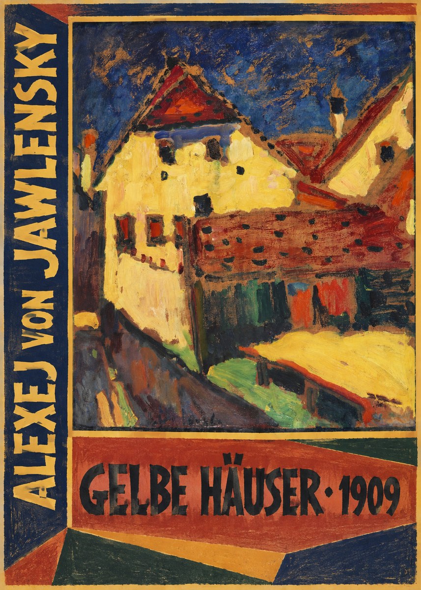 Alexej von Jawlensky Gelbe Häuser No2 - Juliste